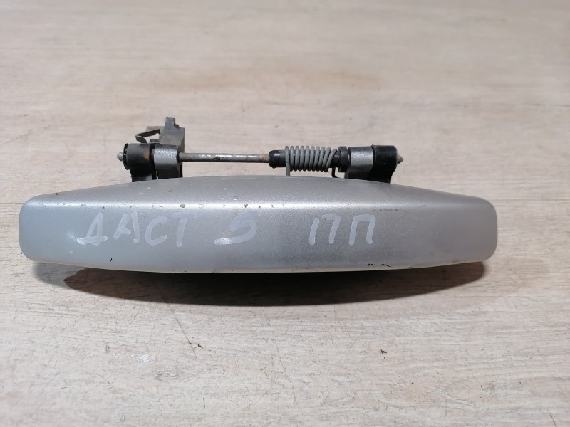 Duster №5 ручка двери наружная правая серебро