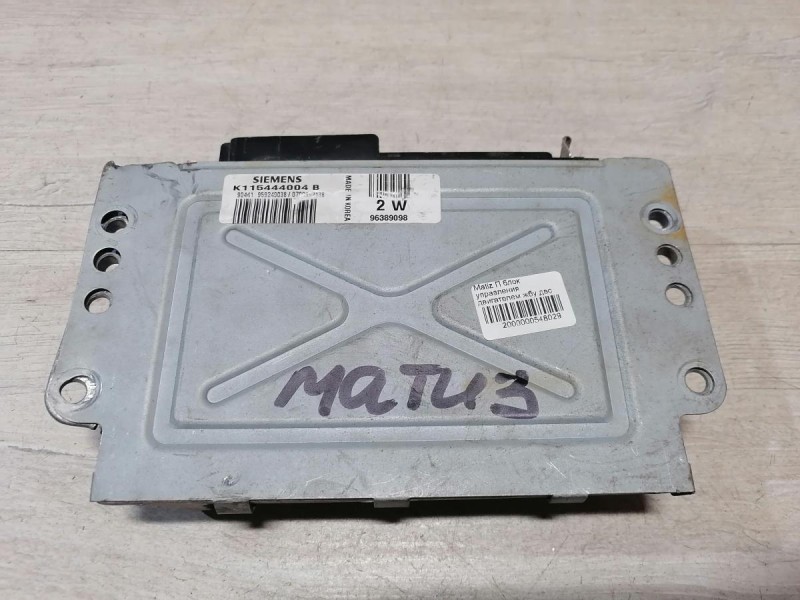 Matiz П блок управления двигателем эбу двс мозги деф