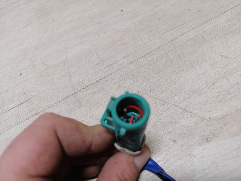 Focus 3 №6 датчик кислородный лямбда зонд короткий верхний синий