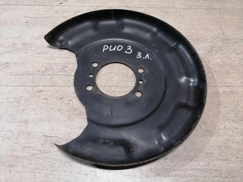 Rio 3 №1 кожух пыльник заднего тормозного диска левый правый к-кт