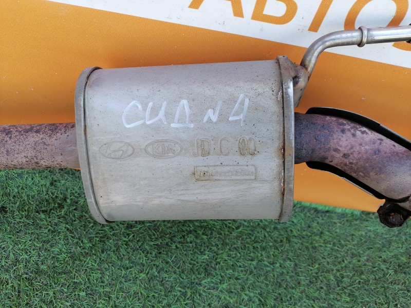 Ceed №4 глушитель в сборе