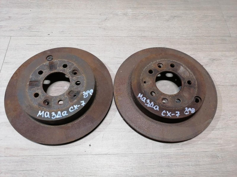 Mazda CX7 диск тормозной задний к-кт