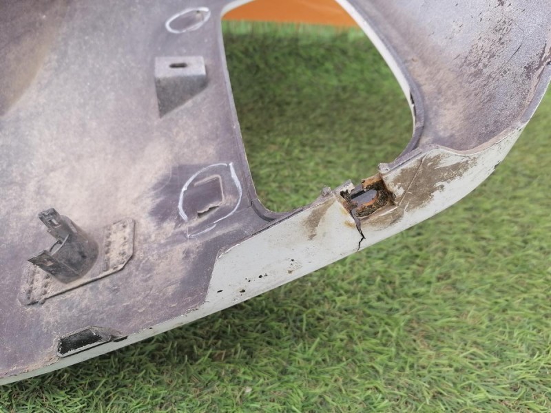 Sorento 2 бампер задний деф