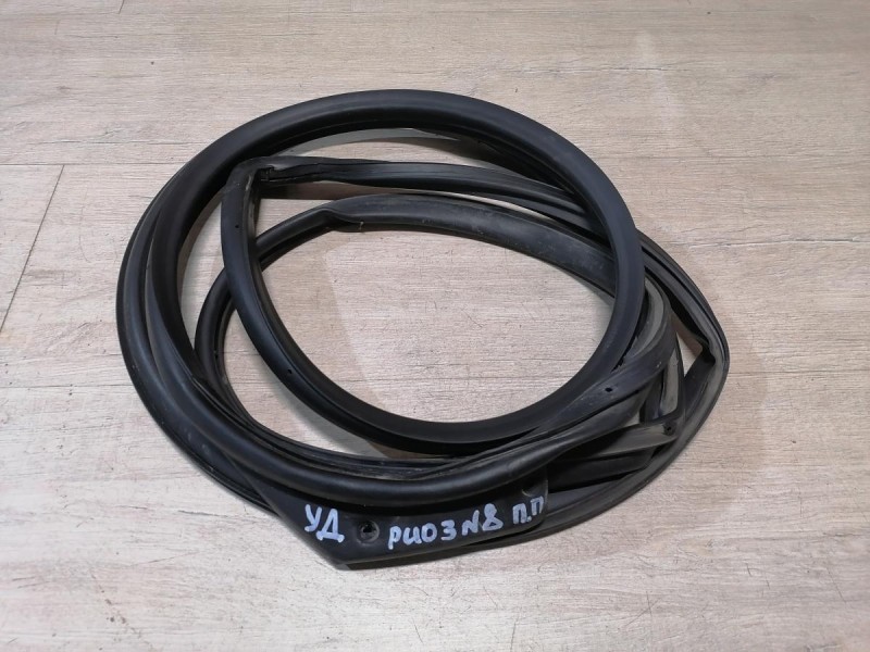 Rio 3 №8 уплотнитель двери передний правый