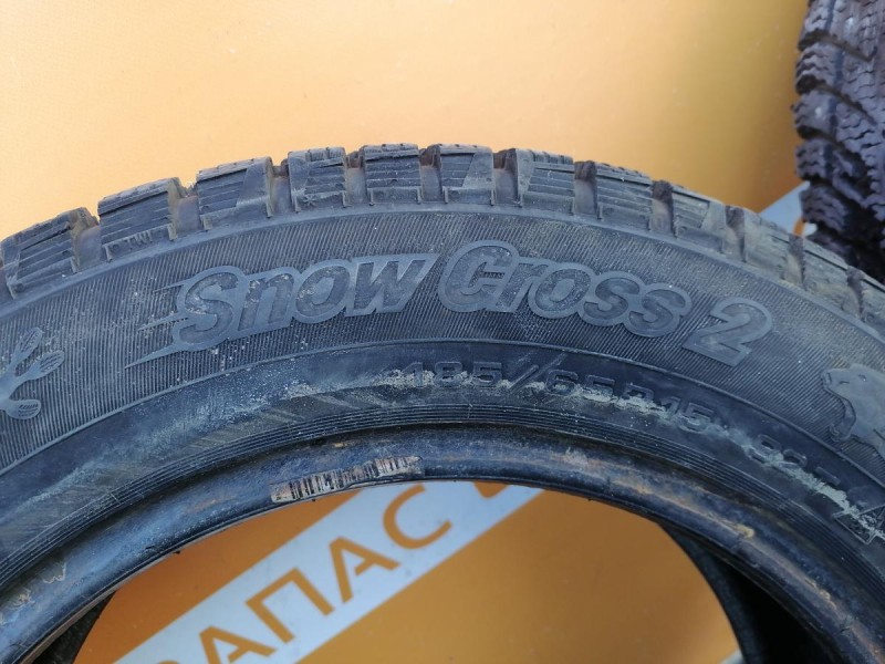 Logan №44 шина185/65 r15 кордиант зима шипы к-кт