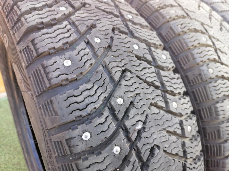 Logan №44 шина185/65 r15 кордиант зима шипы к-кт
