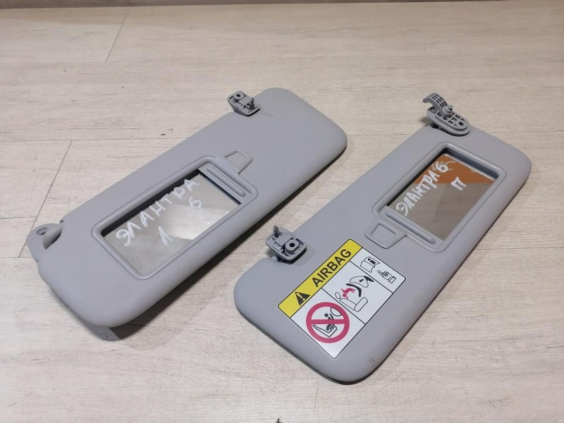 Elantra 6 козырек солнцезащитный к-кт