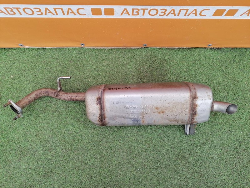 Elantra 6 глушитель основной