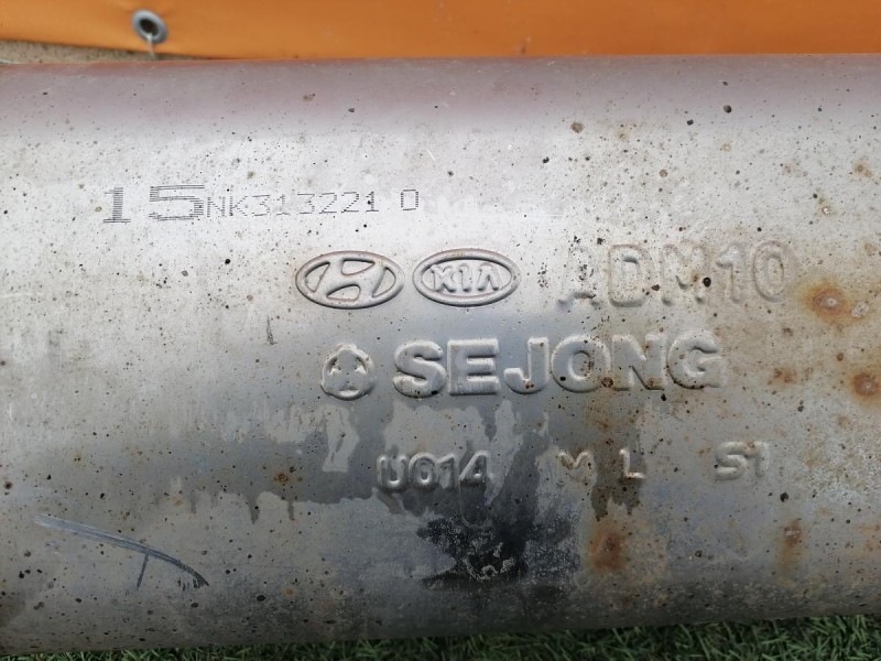 Elantra 6 глушитель основной