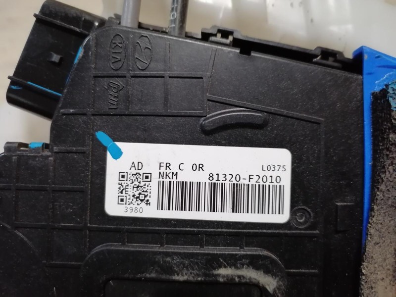 Elantra 6 замок двери передний правый