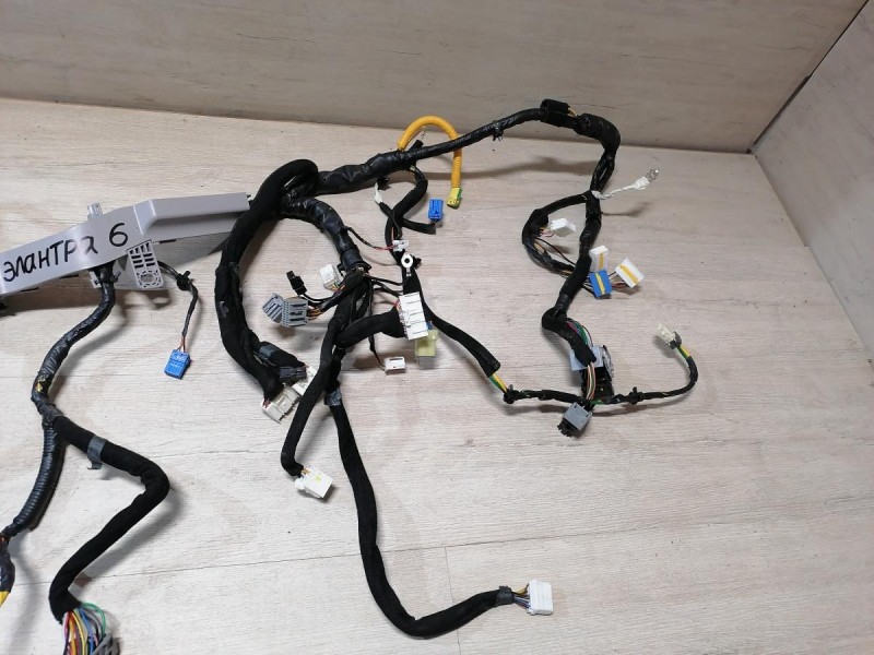 Elantra 6 проводка торпедо
