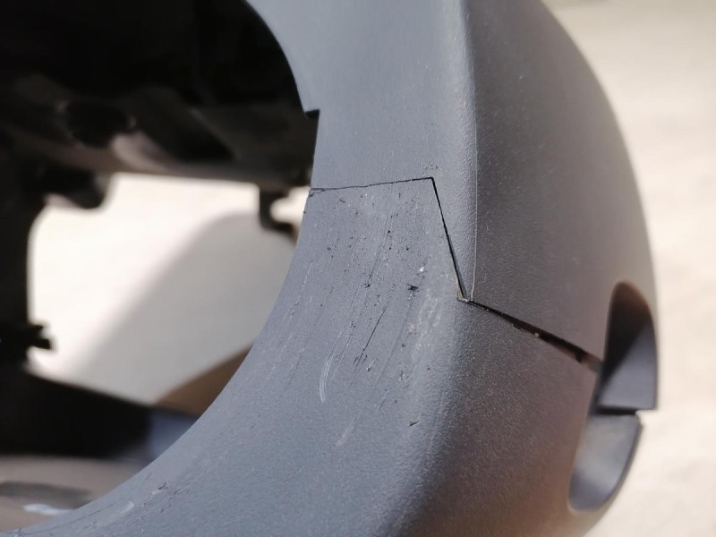 Kaptur кожух рулевой колонки деф