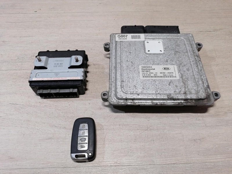 Cerato 2 №1 блок управления двигателем мозги блок комфорта ключ к-кт