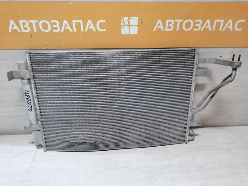 Cerato 2 №1 радиатор кондиционера деф