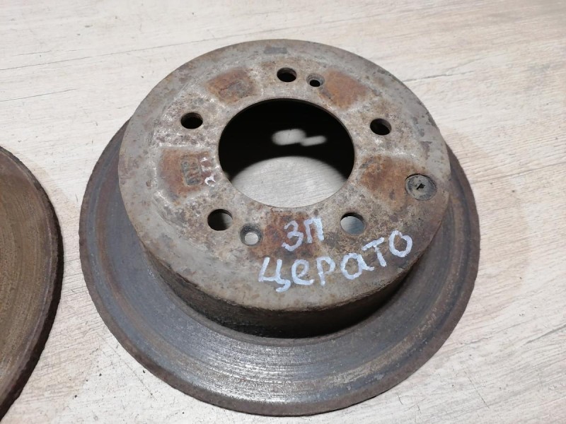 Cerato 2 №1 диск тормозной задний к-кт