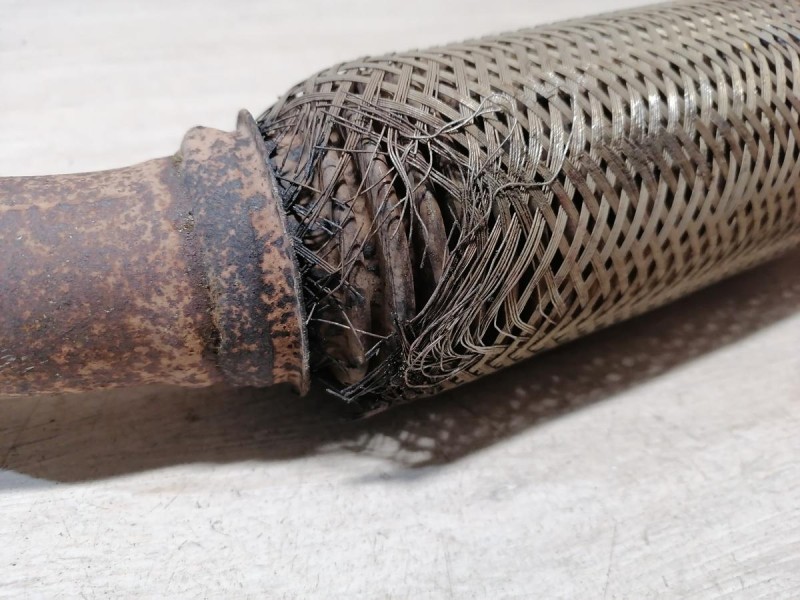 Rio 3 №9 глушитель гофра передняя часть