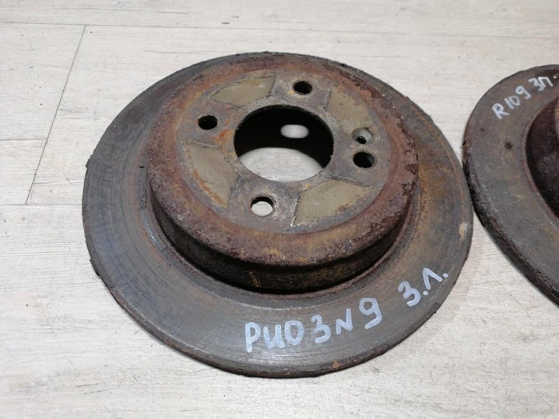 Rio 3 №9 диск тормозной задний к-кт