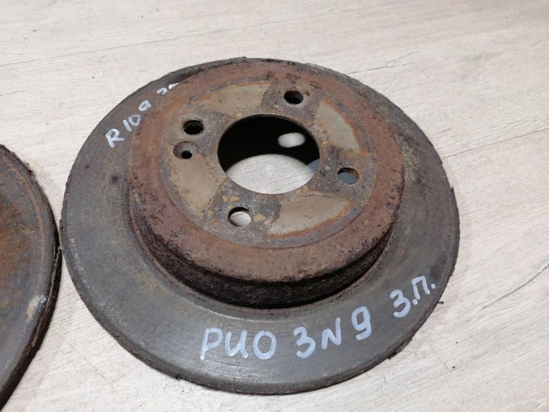 Rio 3 №9 диск тормозной задний к-кт