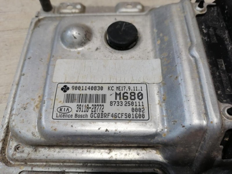 Rio 3 №9 блок управления двигателем мозги чип блок центрального замка к-кт