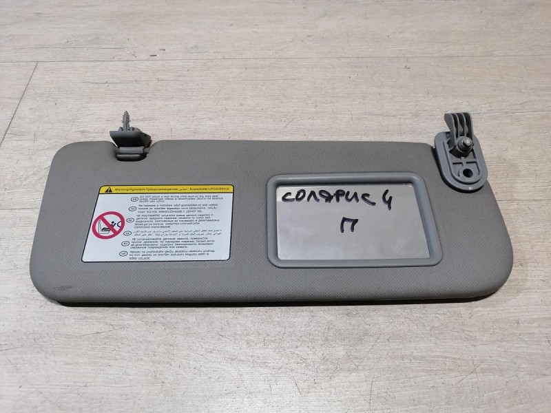 Solaris №4 козырек солнцезащитный правый