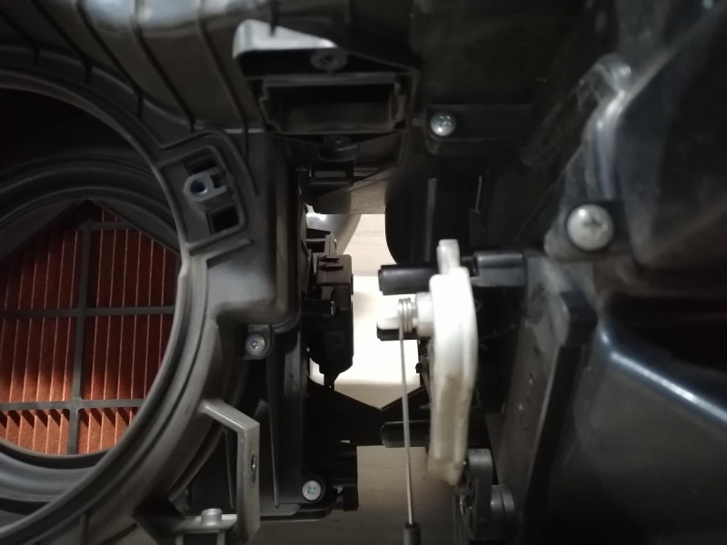 Solaris №4 печка корпус кондиционер деф