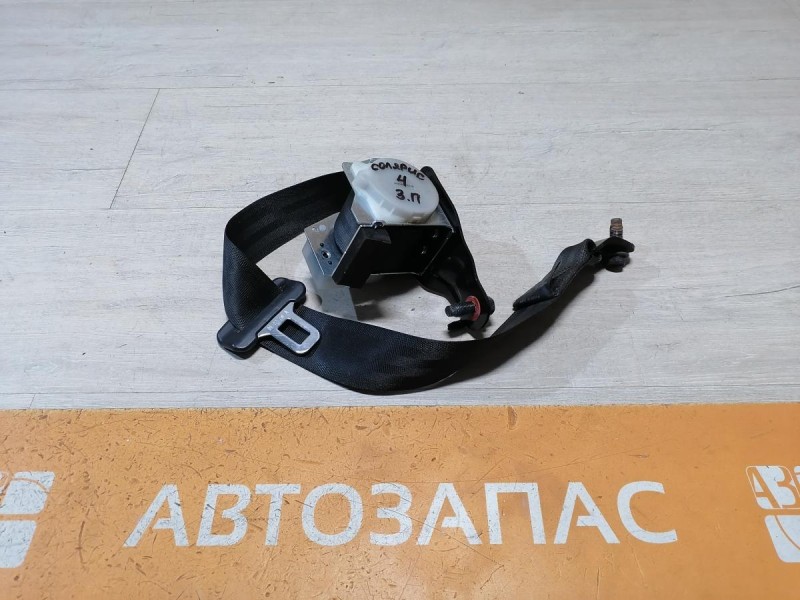Solaris №4 ремень безопасности задний