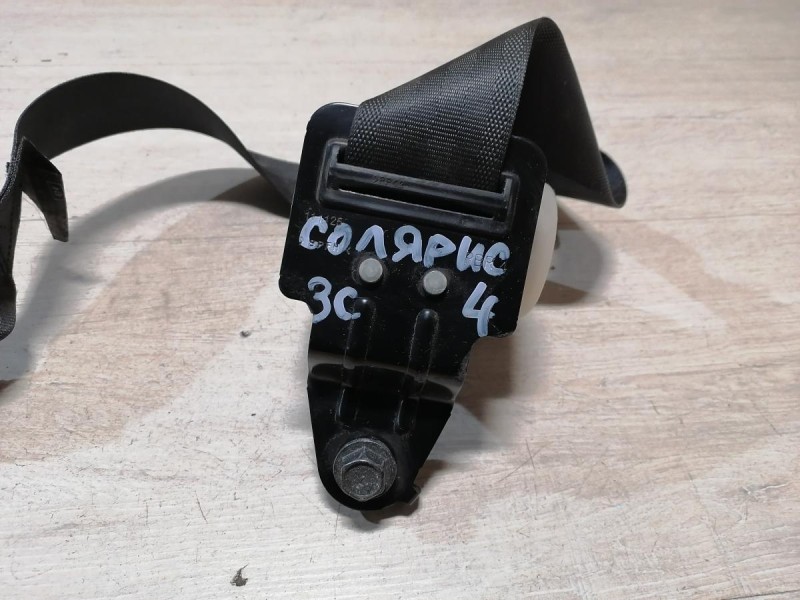 Solaris №4 ремень безопасности задний средний