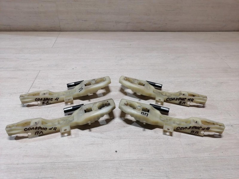 Solaris №4 кронштейн ручки двери задний левый