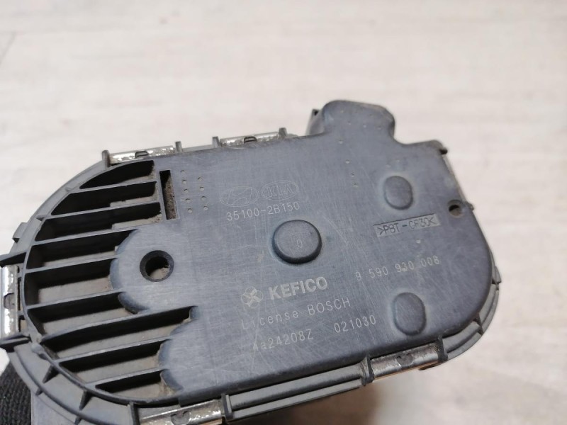 Solaris №4 дроссельная заслонка