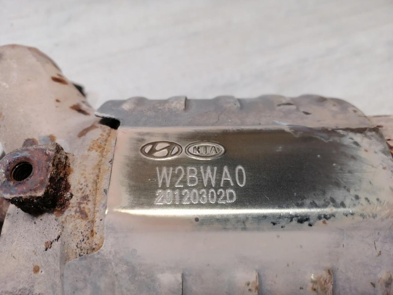 Solaris №4 коллектор выпускной катализатор