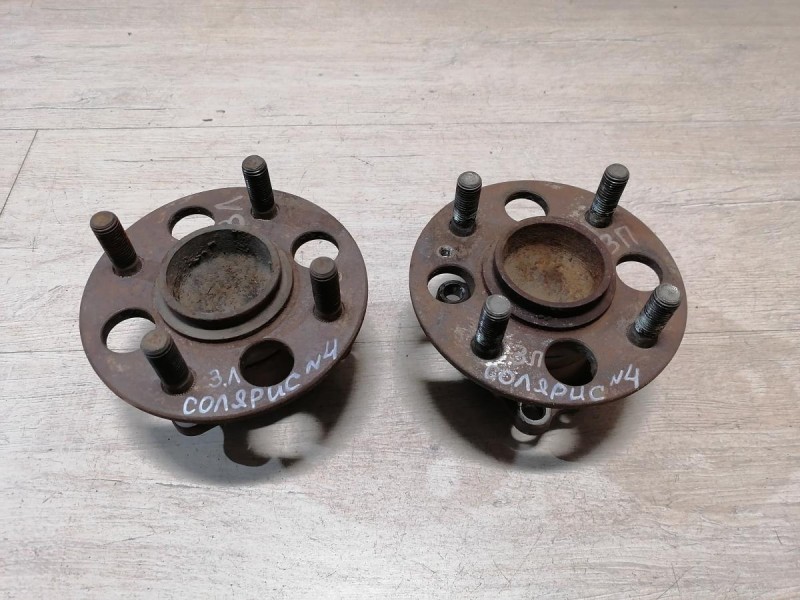 Solaris №4 ступица задняя