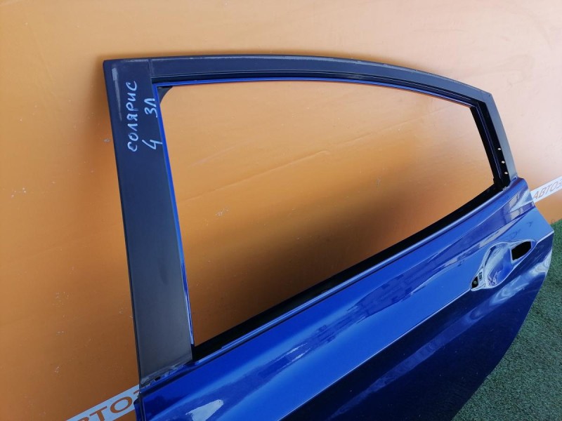 Solaris №4 дверь задняя левая деф