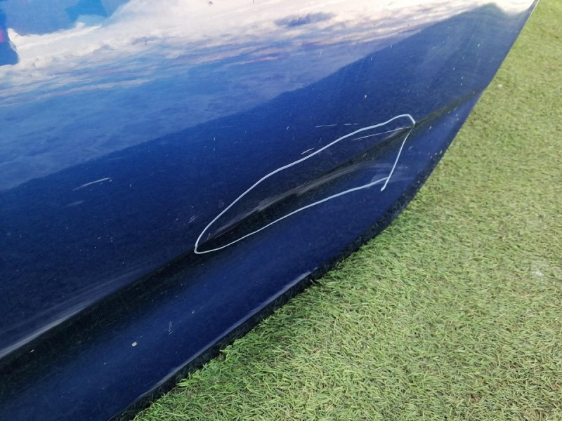 Solaris №4 дверь задняя левая деф