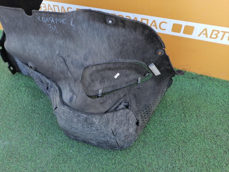 Solaris №4 обшивка багажника левая деф