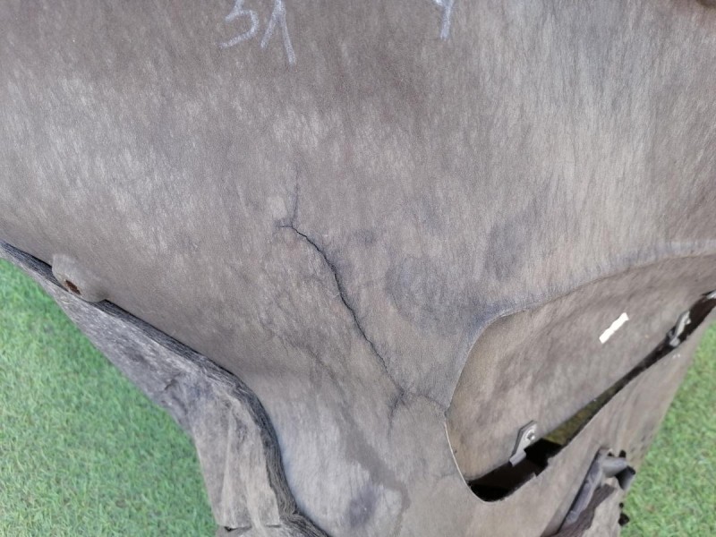 Solaris №4 обшивка багажника левая деф