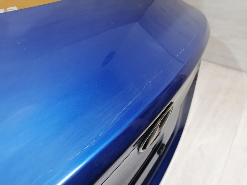 Solaris №4 крышка багажника деф