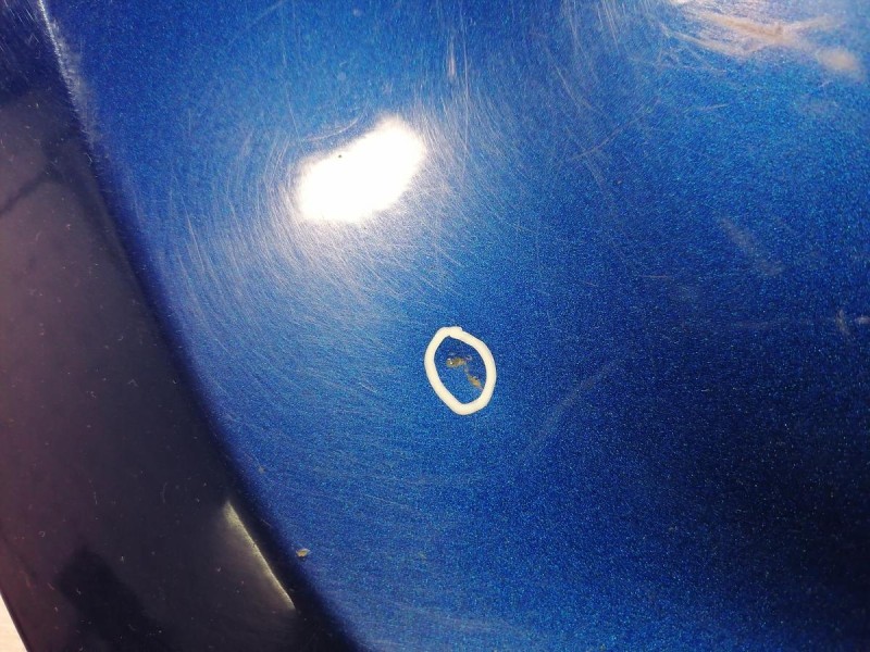 Solaris №4 крышка багажника деф