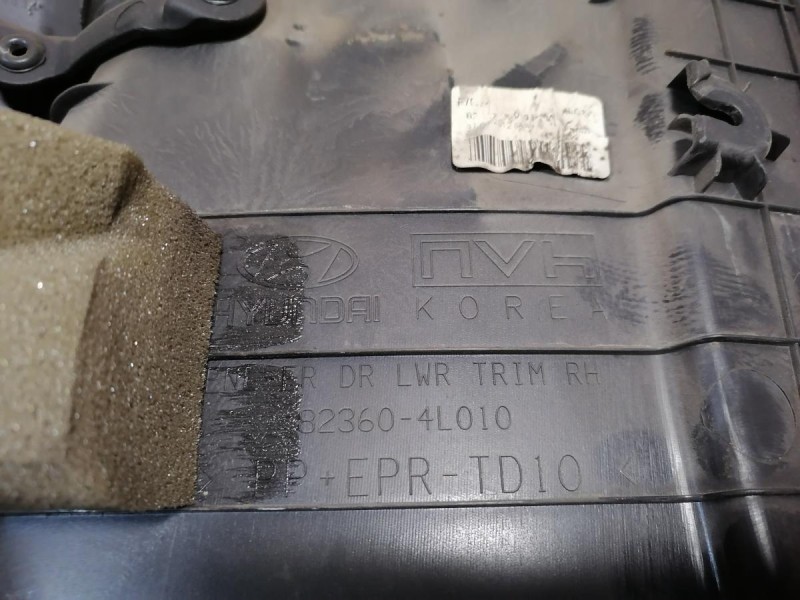 Solaris №4 обшивка двери передняя правая