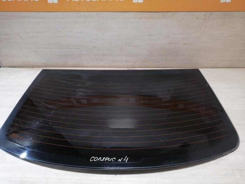 Solaris №4 стекло заднее