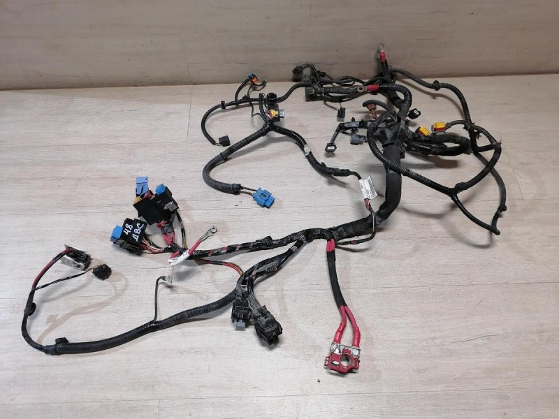 Logan №48 проводка двигателя H4M