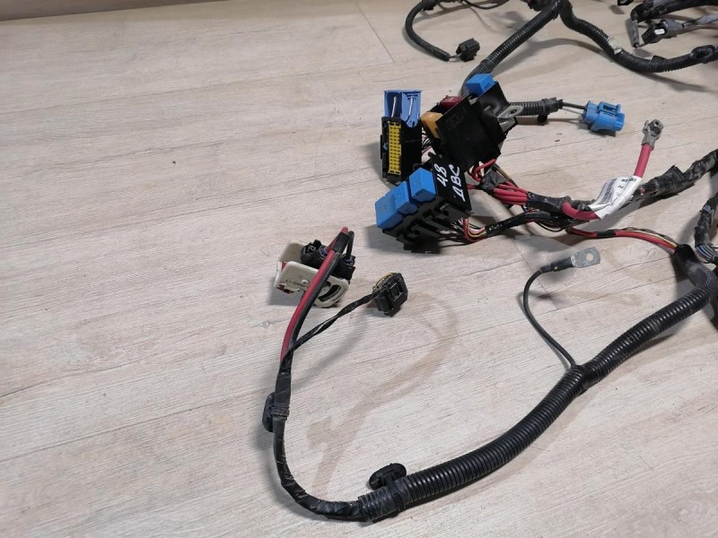 Logan №48 проводка двигателя H4M