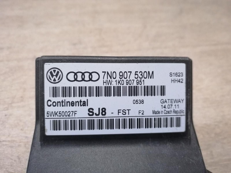 Tiguan №2 блок электронный gateway 7n0907530