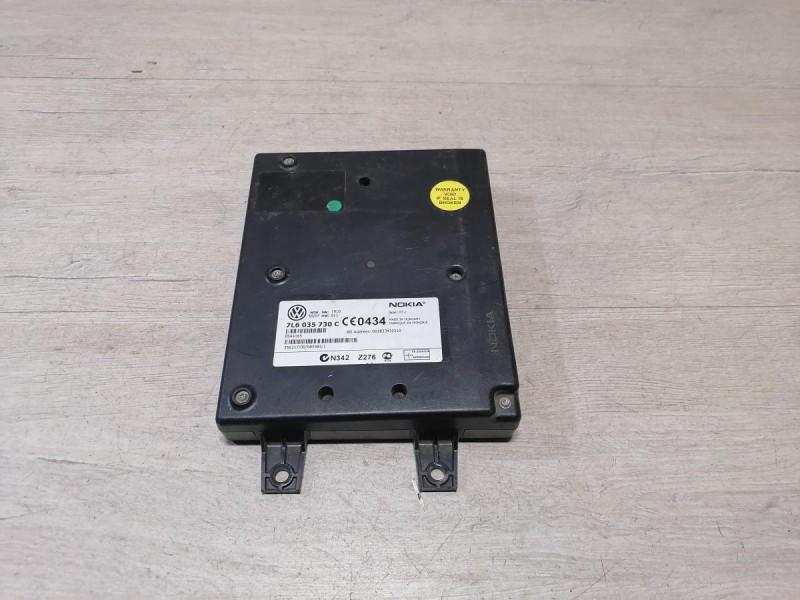 Touareg блок управления телефоном блютуз