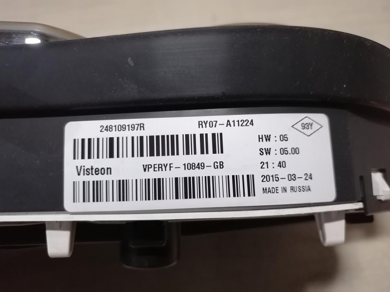 Sandero №14 панель приборов