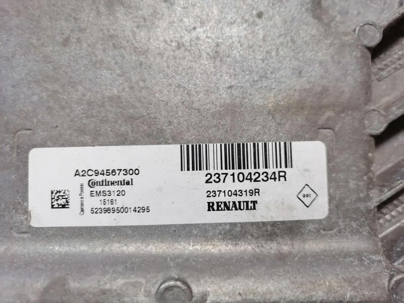 Sandero №14 блок управления двигателем комфорта чип