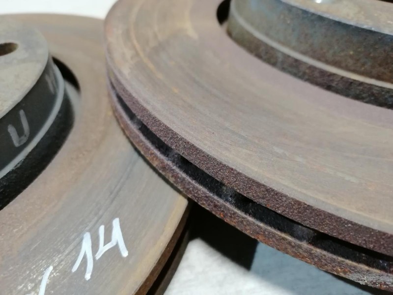 Sandero №14 диск тормозной передний 16кл к-кт