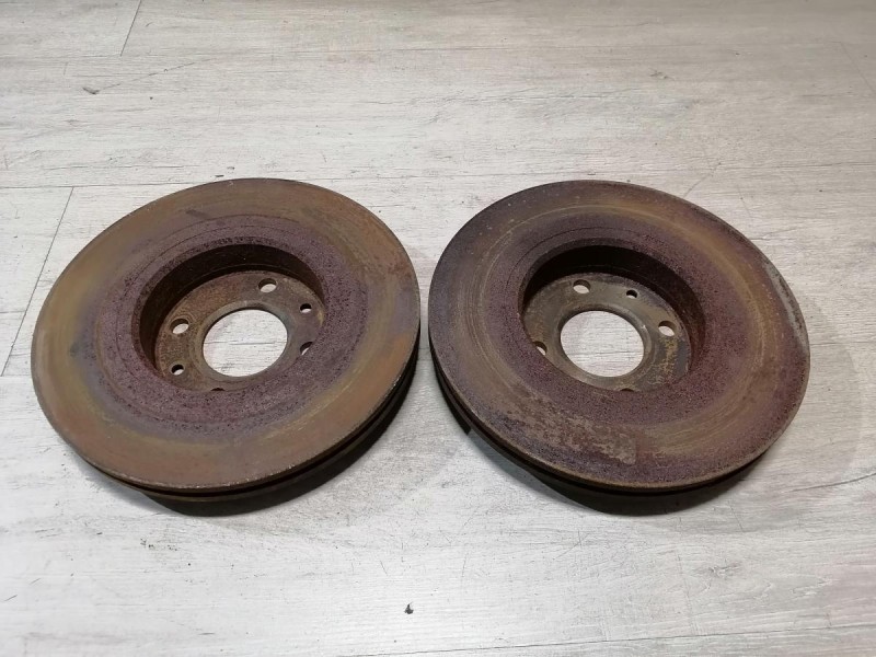 Sandero №14 диск тормозной передний 16кл к-кт