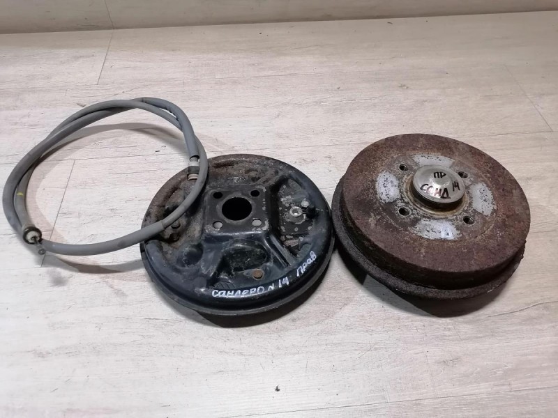 Sandero №14 барабан тормозной правый