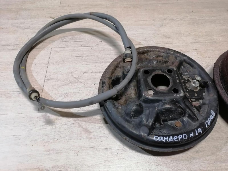 Sandero №14 барабан тормозной правый