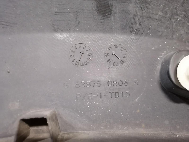 Sandero №14 расширитель крыла передний левый